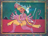 Five - Head Hanuman (Jammu & Kashmir) 18th Century