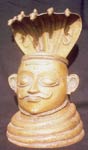 Shiva Head (Phallic Cover) Karnataka (South India) 19th Century