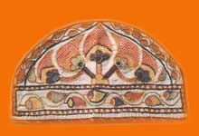 Hand - Embroidered Cap (Himachal Pradesh) 19th Century 