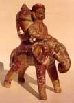 Painted Clay Figurine