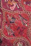 Detail form Embroidered Rumal fromGujjar Family  (Chamba) 19th Century