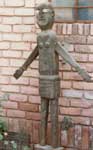 Tribal Figure with Shell Eyes Bastar (Madhya Pradesh) Contemporary
